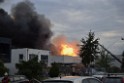 Grossbrand Halle Troisdorf Kriegsdorf Junkersring P025